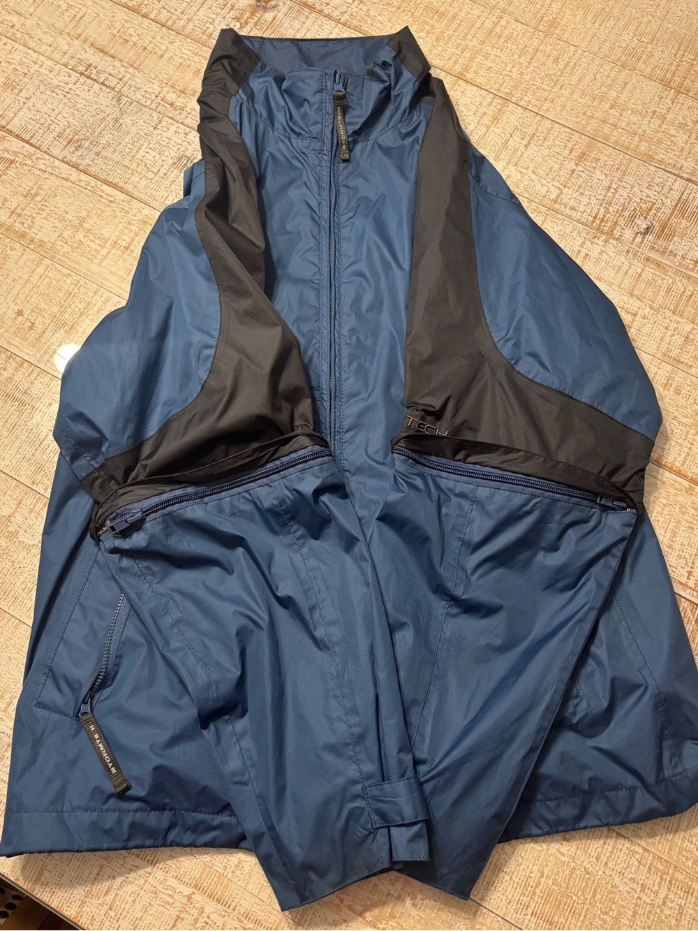 2 for 15 Navy and Black Lightweight Windbreaker Jacket